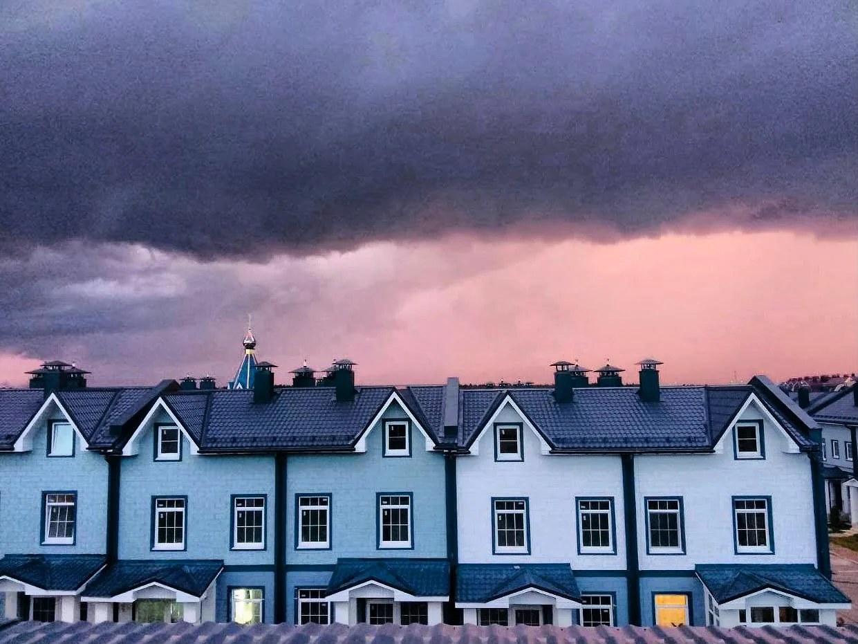 Осенний градиент квартала тюльпанов 💙