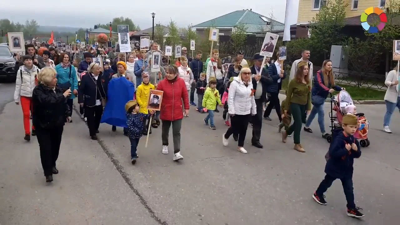 Памятное шествие жителей «Мечты» 9 мая 2019 года.